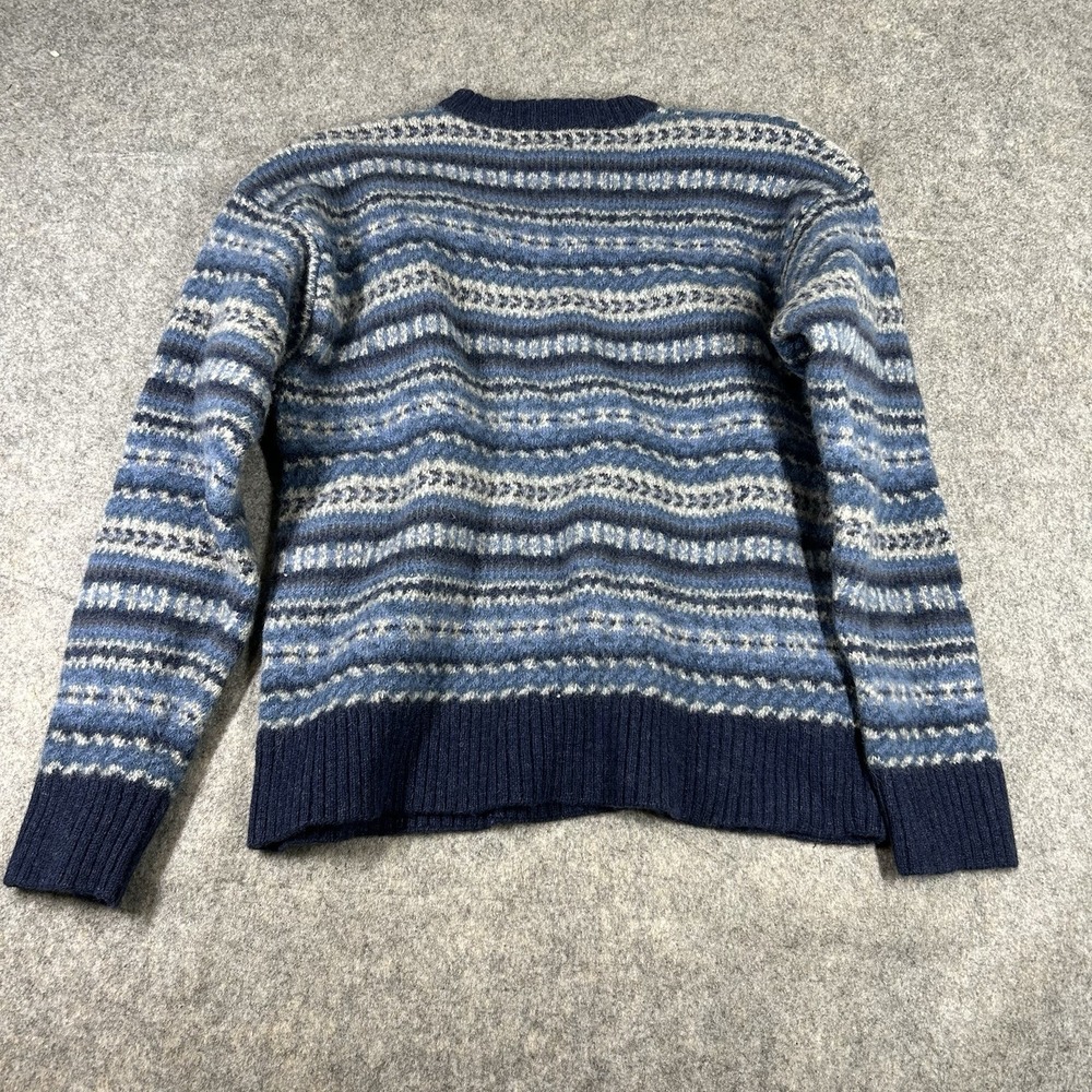 Vintage Royal Scott Sweater Womens Large Shetland Wool Fair Isle Nordic Print - Picture 3 of 5